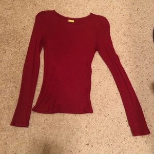 Long sleeve red Prince & Fox Shirt